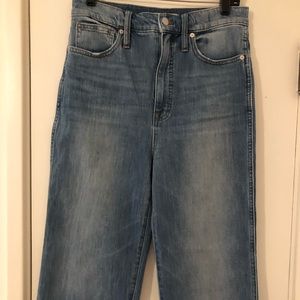 Madewell high waisted flare jeans